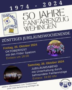 50 Jahre Fanfarenzug Wehingen @ Festhalle